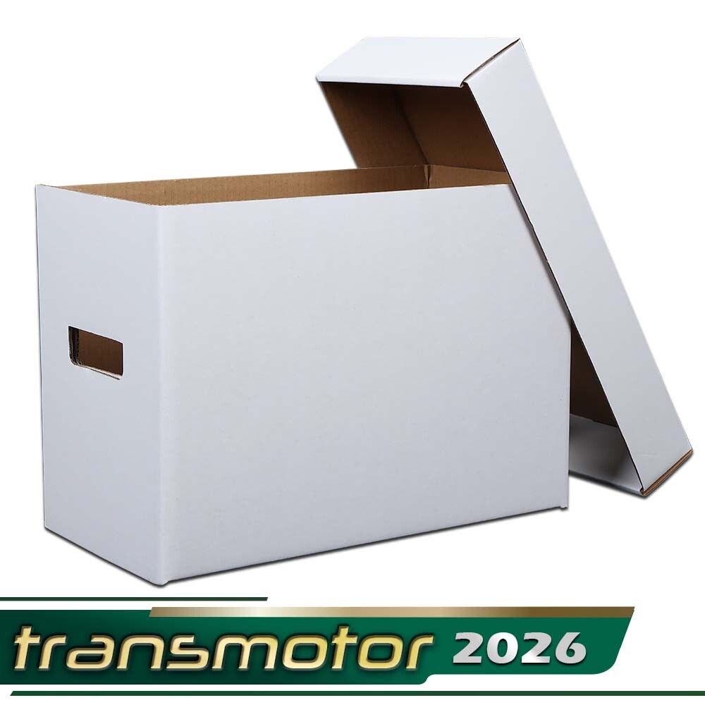 3Pcs Short Comic Book Storage Boxes Holds 150-175 Stackable Archival Cardboard