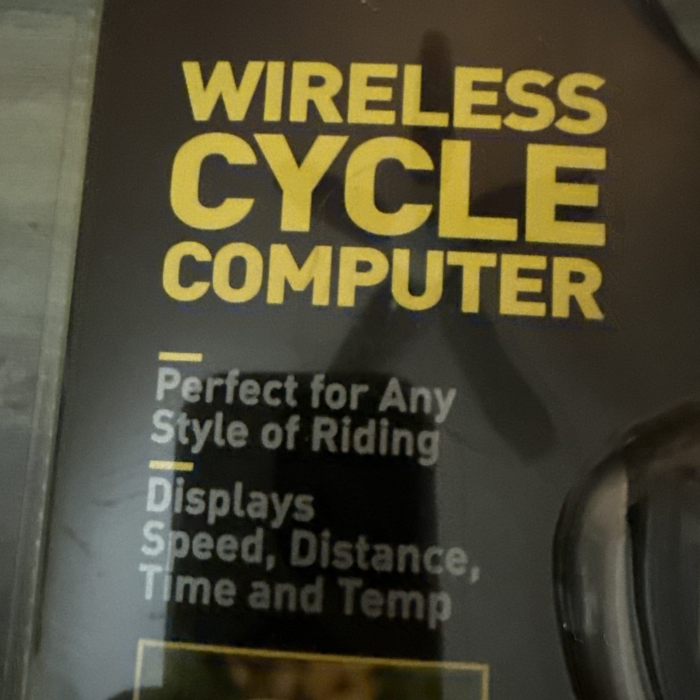 Katahdin Sports Digital Speedometer Wireless 14 Function Cycle Computer New