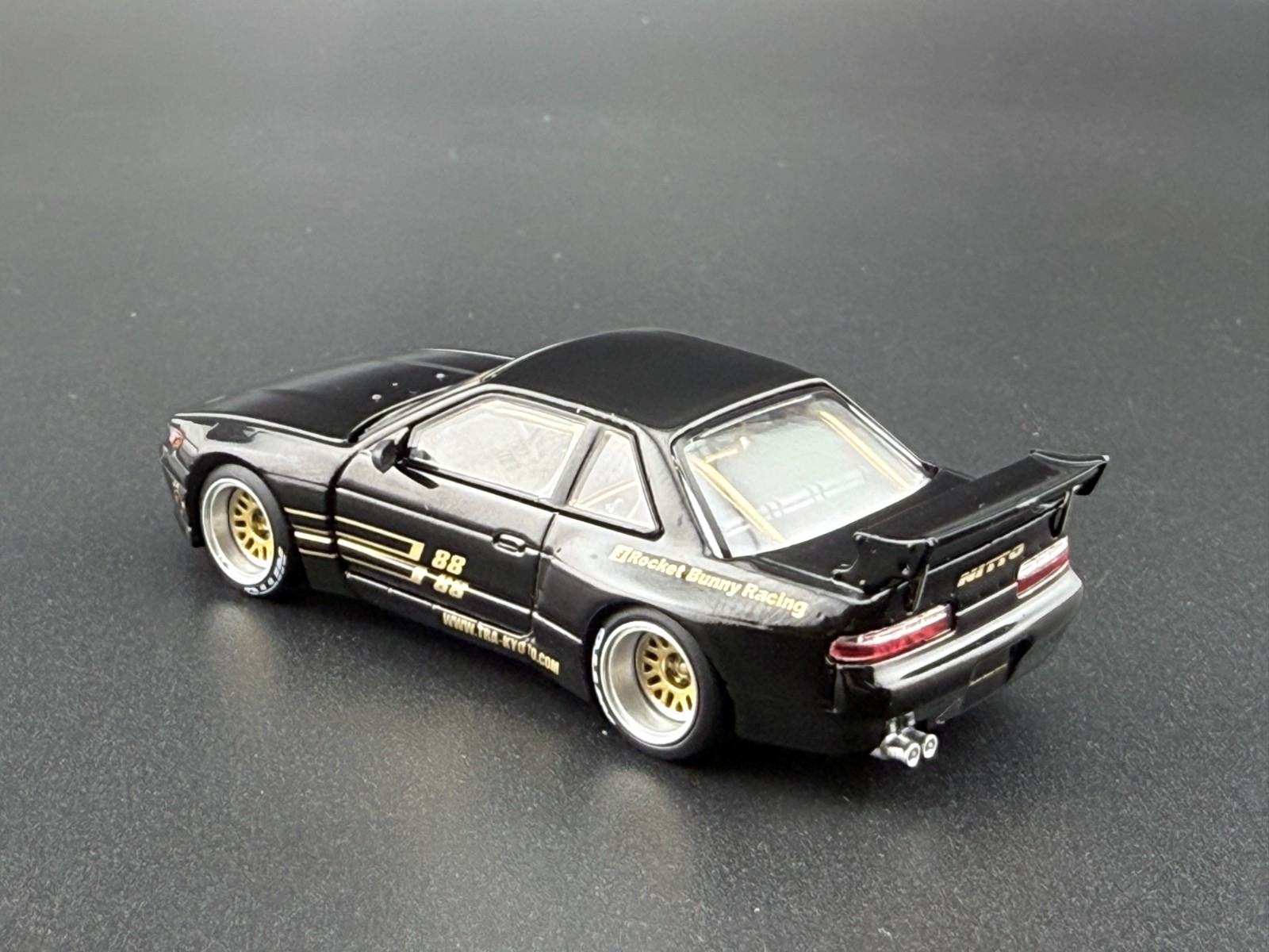 Pop Race Pandem Silvia S13 Black 640289 1/64