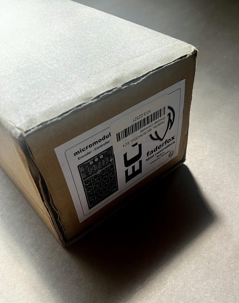 Faderfox EC4 USB + MIDI Push Encoder for DAW and Gear