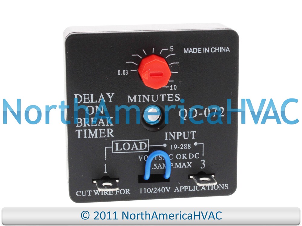 ClimaTek Delay On Break Timer Replaces ClimaTek CBX99 901 QD-072