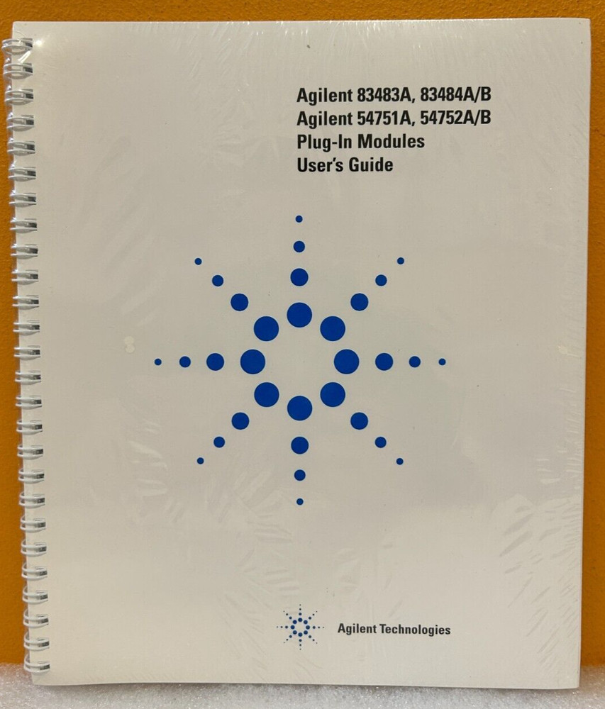 HP / Agilent 83483-90010 2000 Plug-In Modules User's Guide Manual.