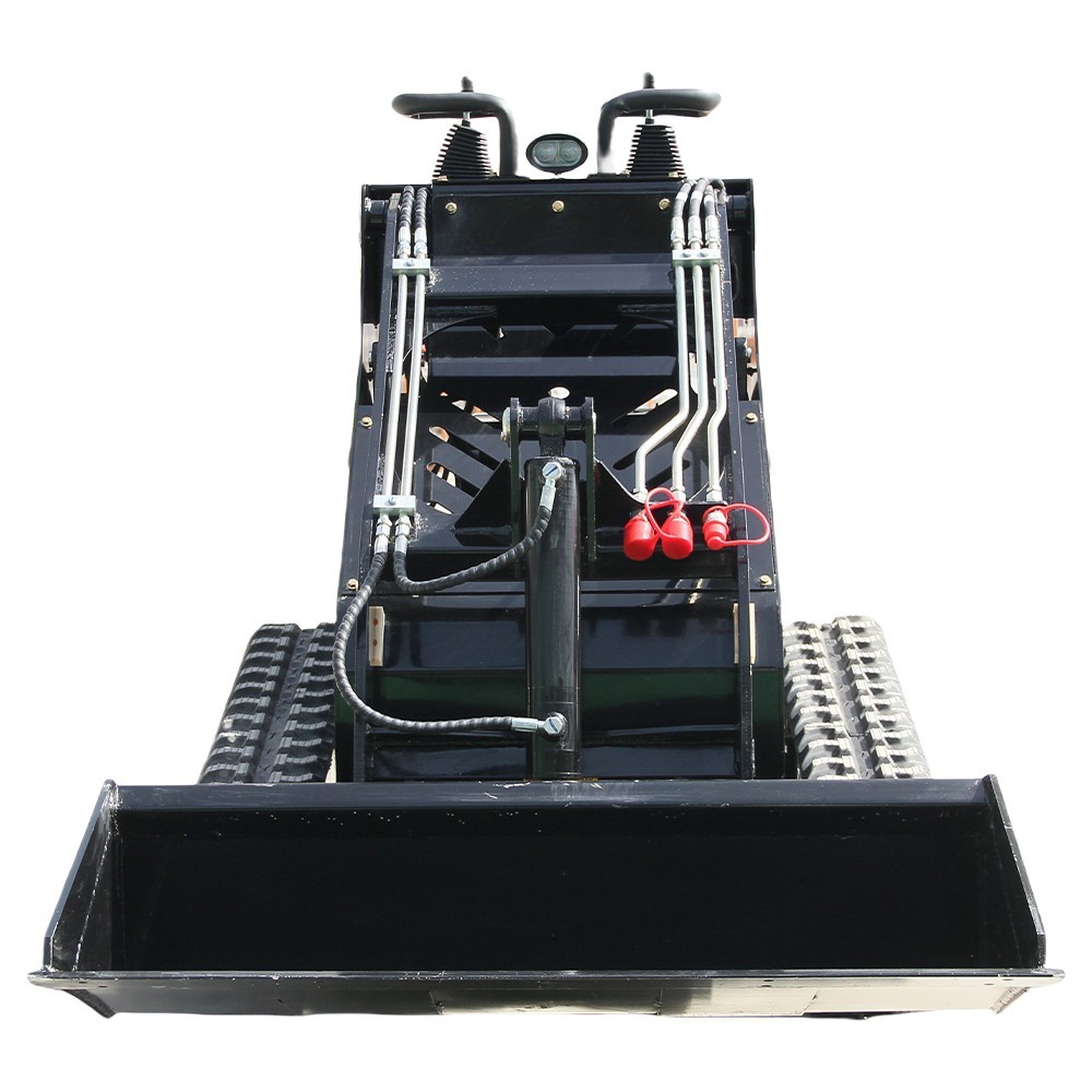 Upgraded Skid Steer Loader Tracked Loader with Grapple EPA Gasoline Engine USA