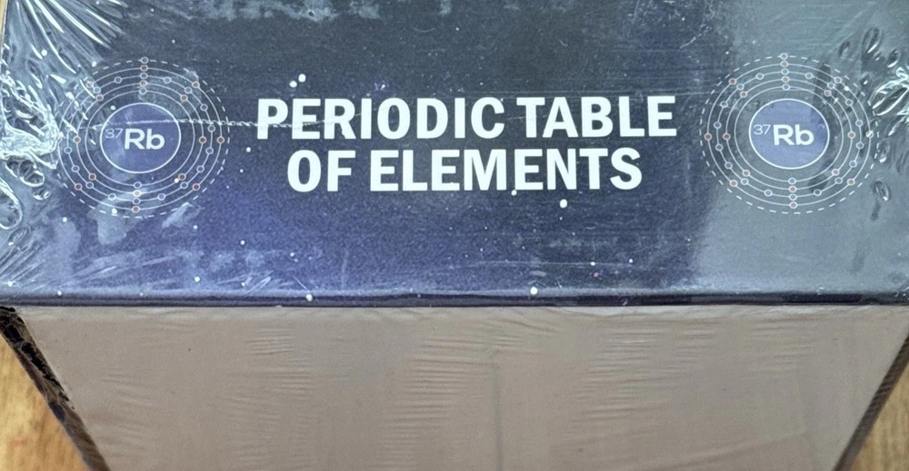 Periodic Table of Elements Laminated Flashcard Science kit Quick Element Study