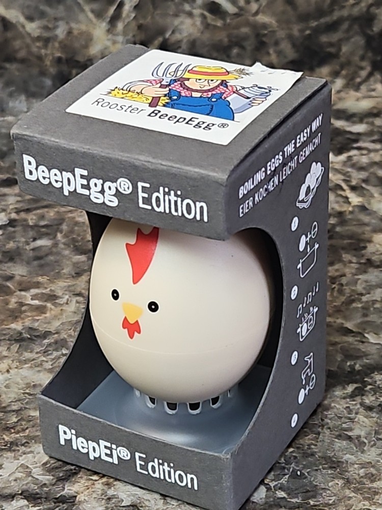 Beepegg Egg Timer, Singing Floating Egg Timer, Chicken Brainstream Rooster