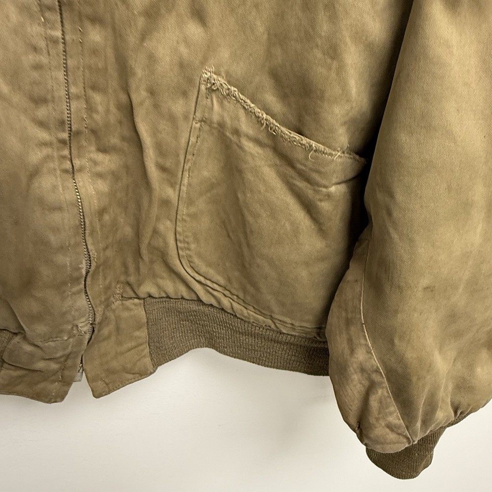 Original WWII US Army Patched 1st Pattern Tanker Jacket
