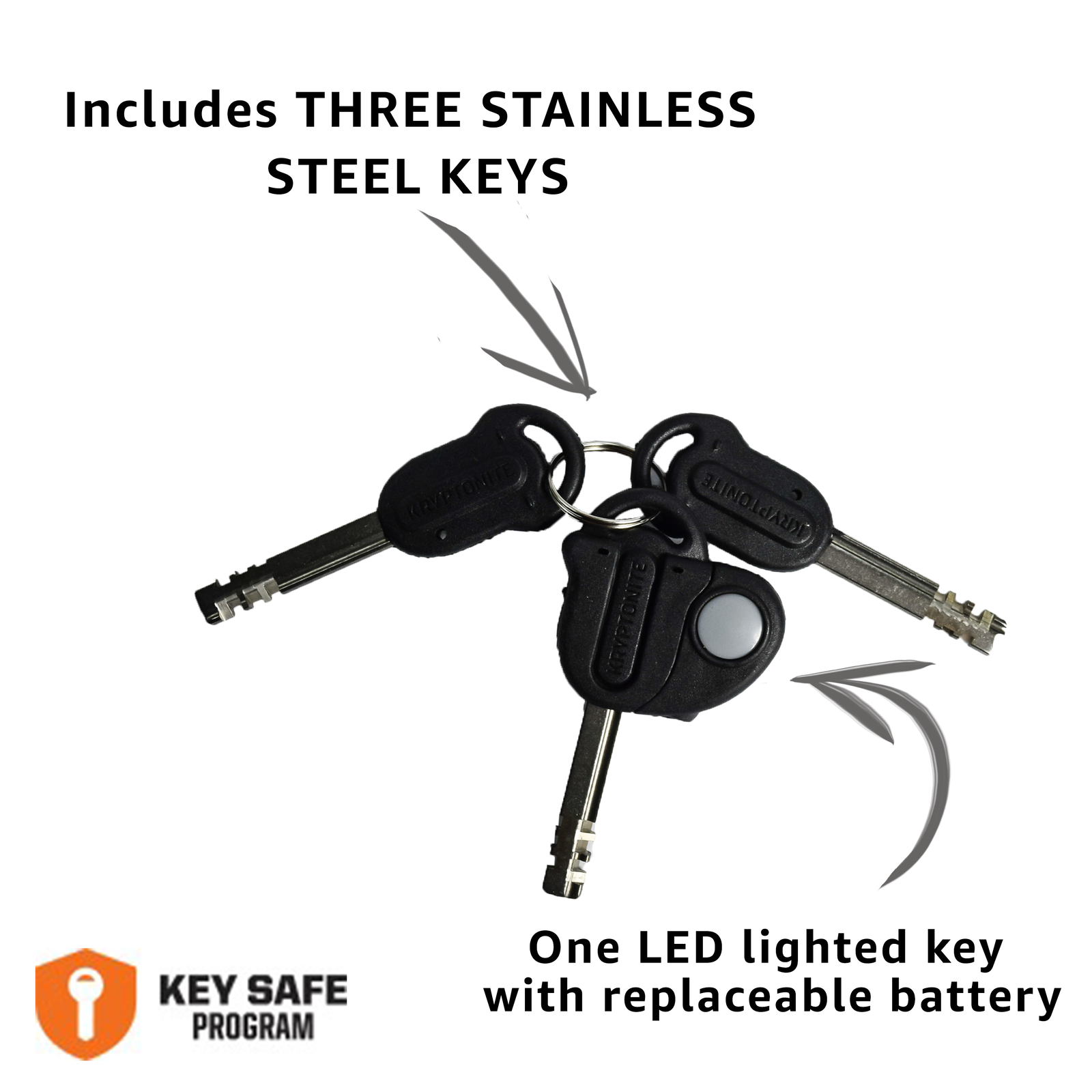 Kryptonite Evolution Series 4 1016 Integrated Chain 5.25ft (160cm)