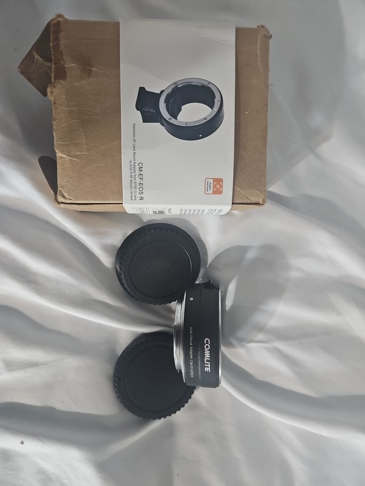 Commlite Conversion Ring from Canon EF to Canon EOS R Missing Base...see Pix