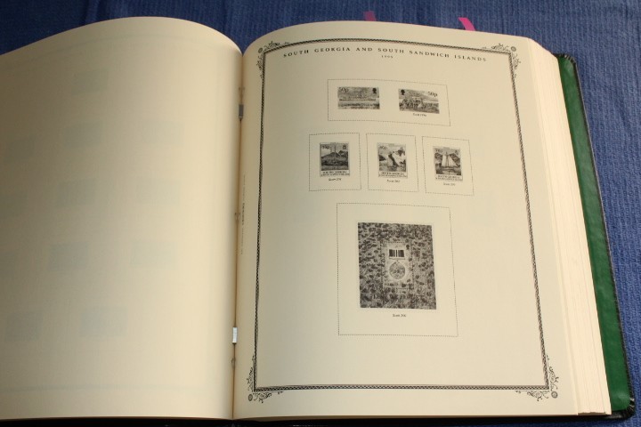 Falklands BIOT BAT more Scott Specialty Green Album Pages BlueLakeStamps Nice