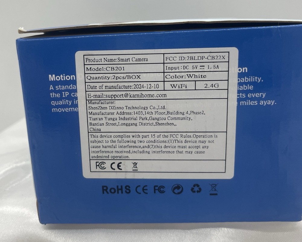 Wireless Network Camera CT211 Dual Lens White New