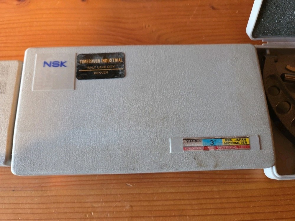 4 Micrometers And A Depth Gauge