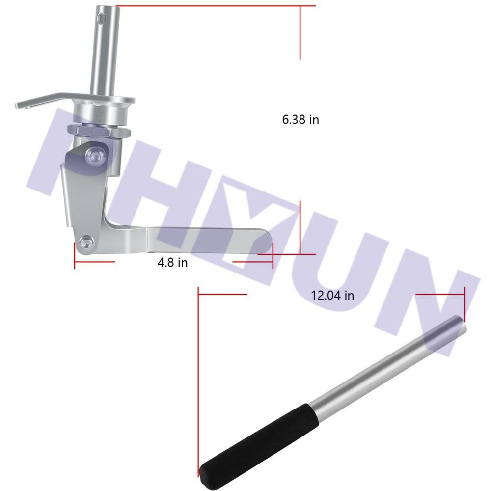 Stud Mount Valve Spring Compressor For 3/8" & 7/16" Rocker Studs Removal Tool