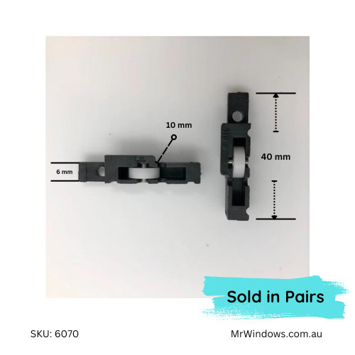 Window Rollers set-SKU#6070 - suits Stegbar LH & RH
