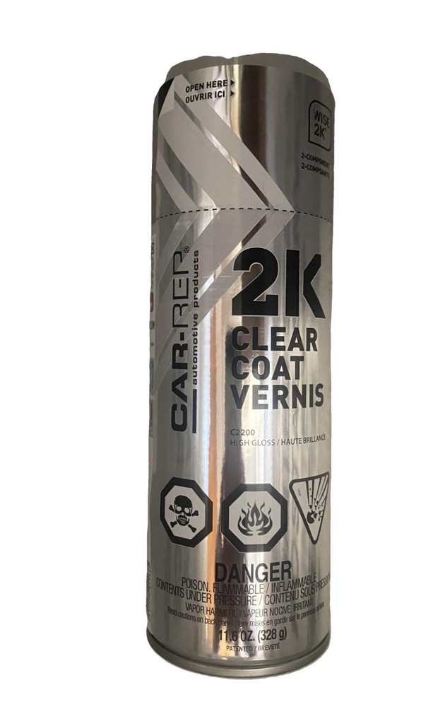 Car-Rep® 2K Polyurethane Clear Coat with Wise 2K Technology, High Gloss