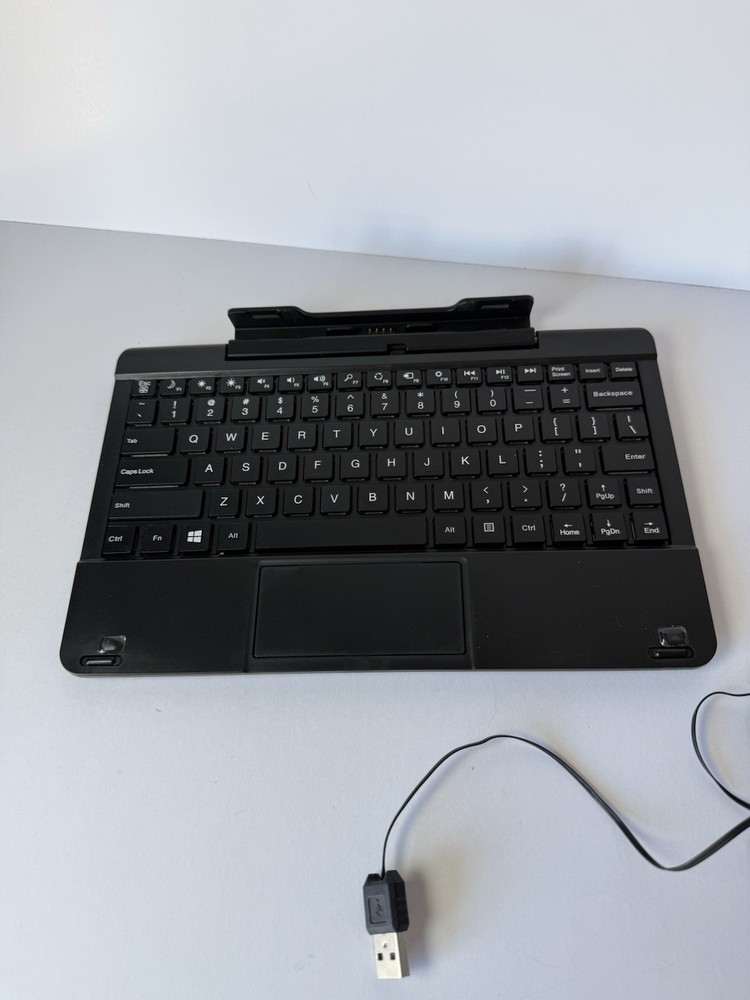 Power Head Compact Wired Keyboard Mouse Bundle PH-003 Black Touchpad