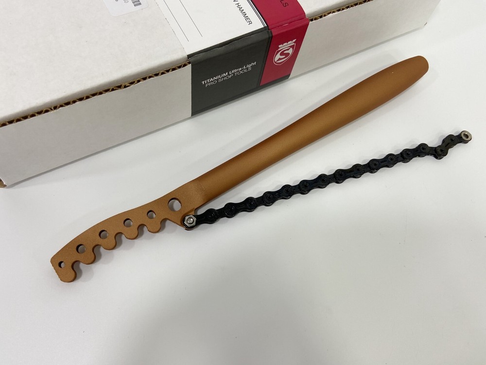 Silca 3D Printed Titanium Chain Whip Tools (Grey ,Cerakote Copper )