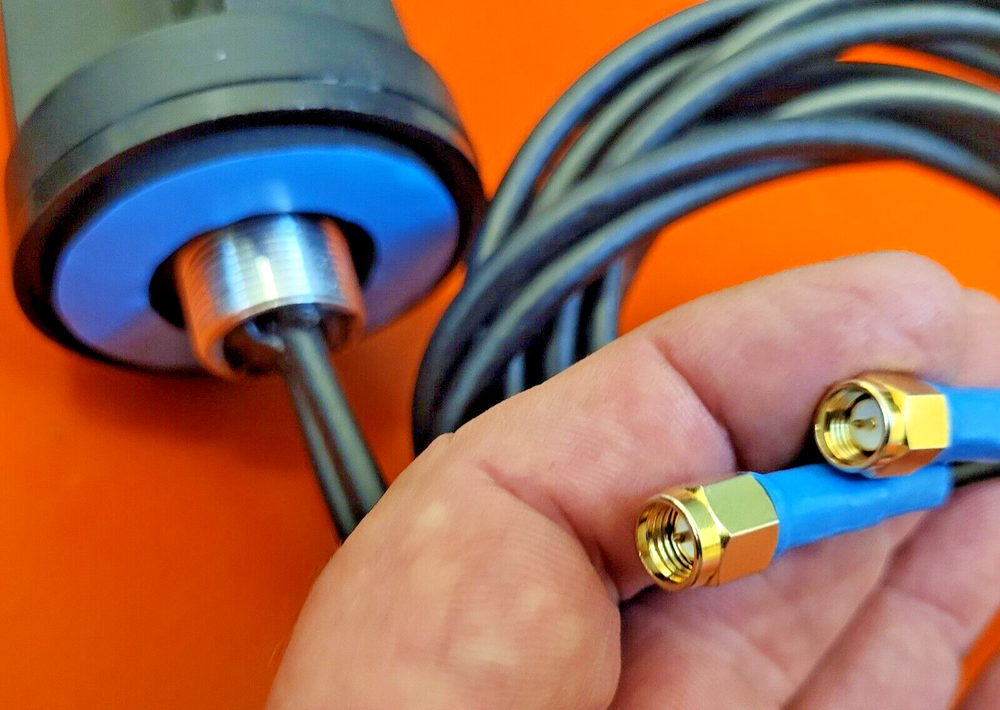 *NEW* OPTOMX® M2M MIMO, Cell/LTE x 2, Threaded bolt mount, 6' coax(s)