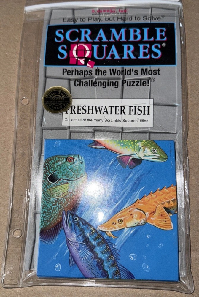 Scramble Squares: Freshwater Fish