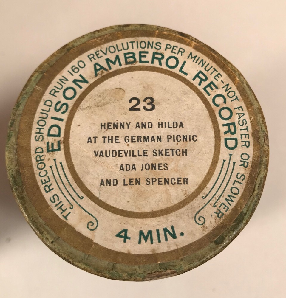 Edison Amberol Record #3827