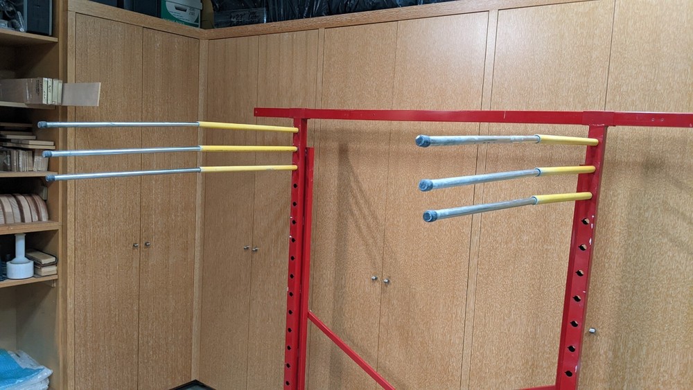 Rack for sprayed panels rest or horizontal storage,Single sided,6 inch casters