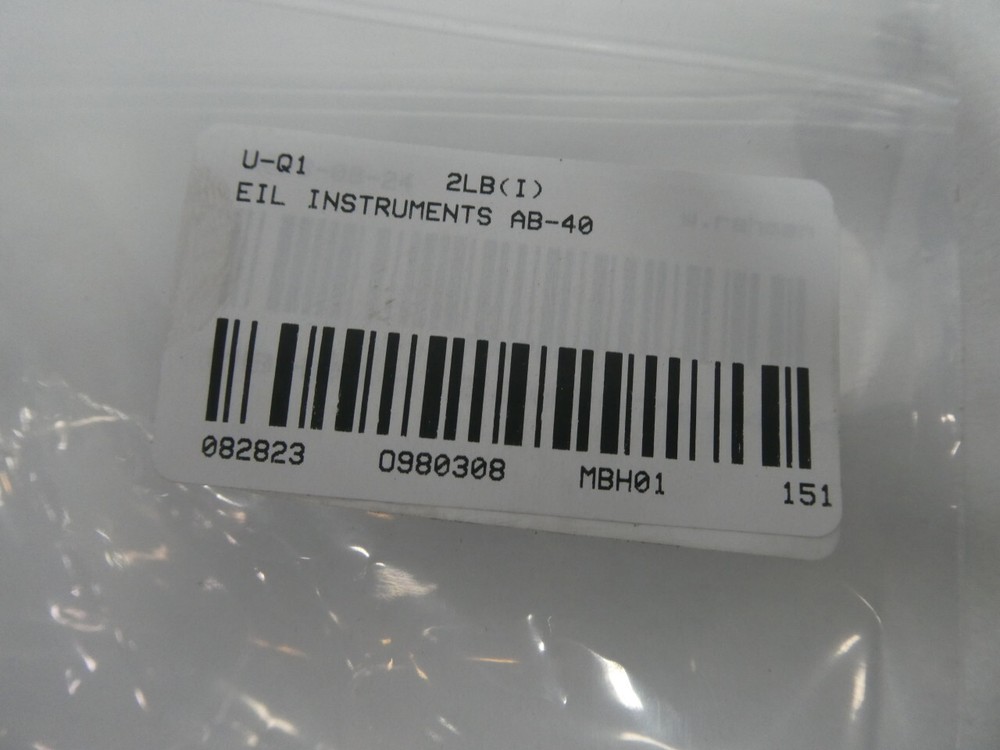 Eil Instruments AB-40 Ammeter 0-1500a Amp