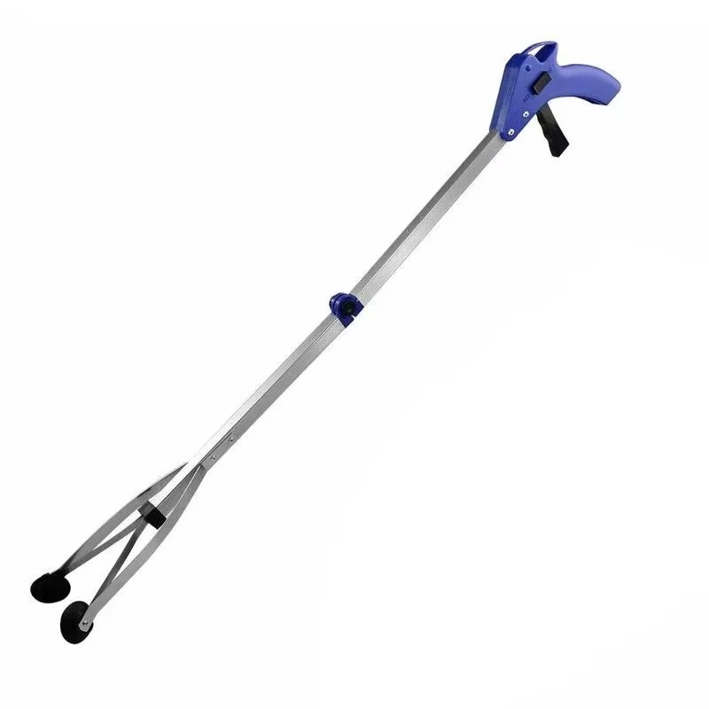 360° Rotating Trash Picker Grabber 80cm Foldable Lightweight Garbage Picker Tool