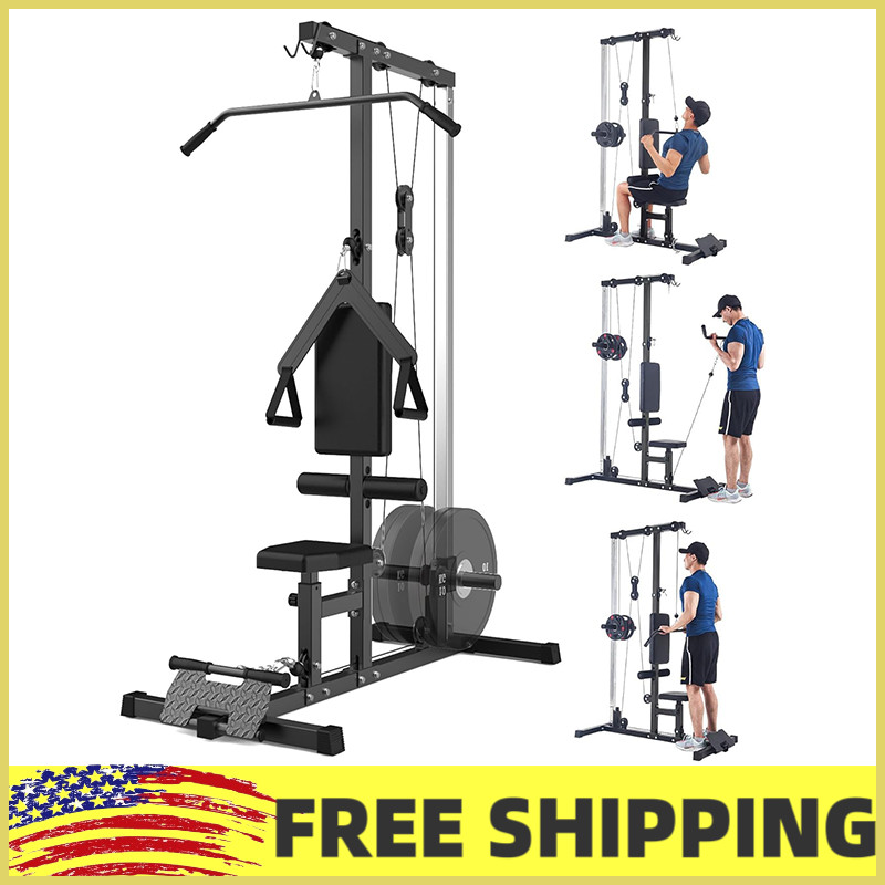 ✨LAT Pulldown Machine,Multi-Functional Cable Machine for Full Body Workout,Home