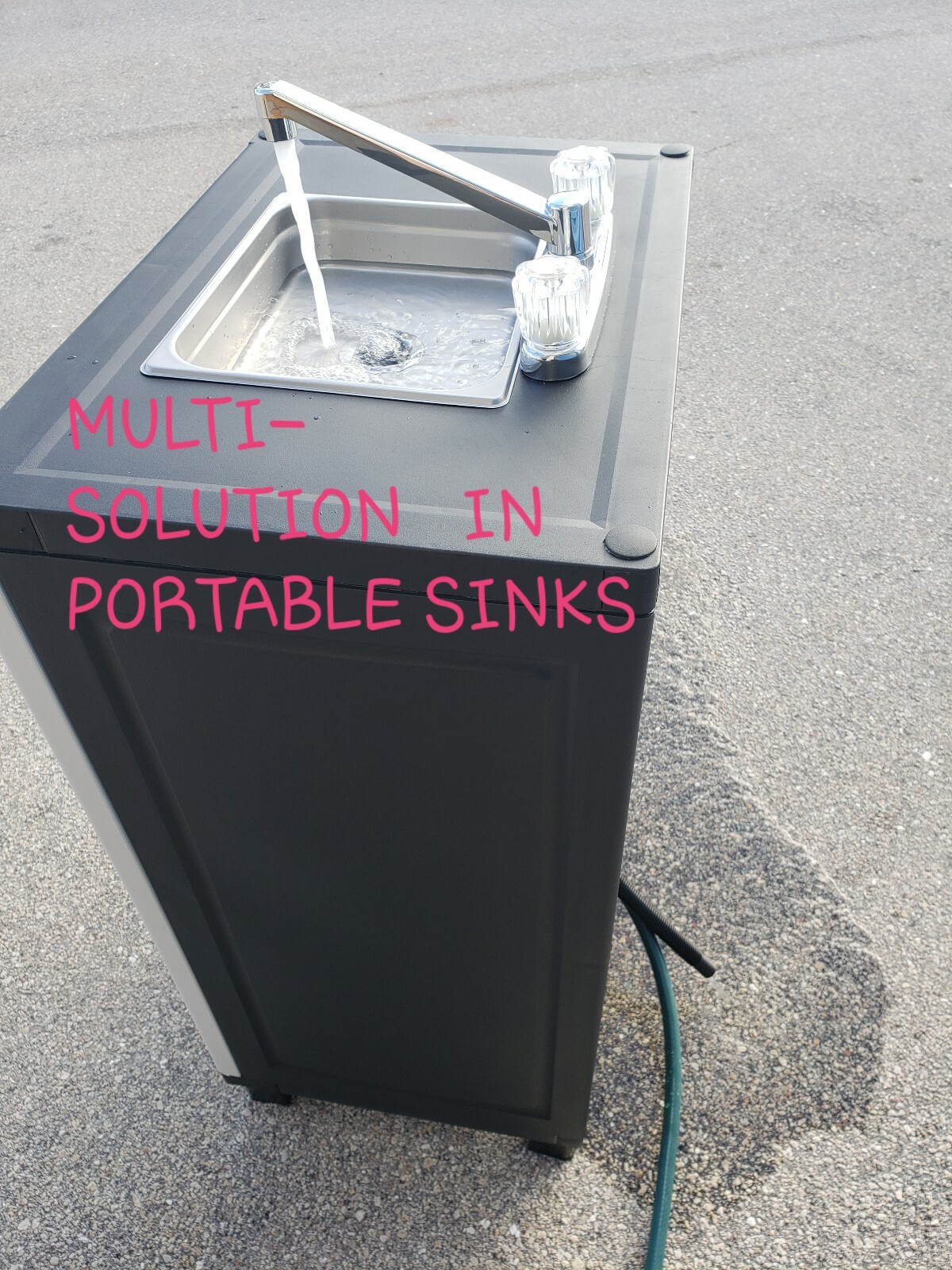 Outdoor sink Portable Hand Washing Sink Station,self contained,garden sink