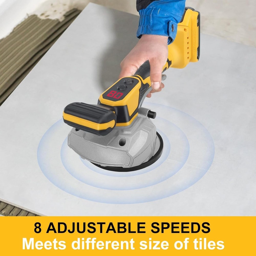 Tile vibration tool for Dewalt 20V Battery, tile vibration leveling machine with