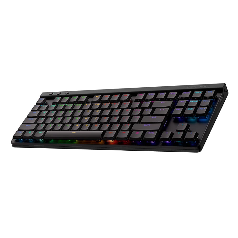 Logitech - G515 LIGHTSPEED TKL Wireless Mechanical Keyboard - Black - 920-012423