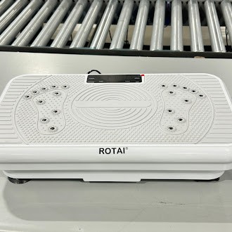ROTAI VIBRATION PLATE EXERCISE MACHINE - GRAY - Scratch & Dent