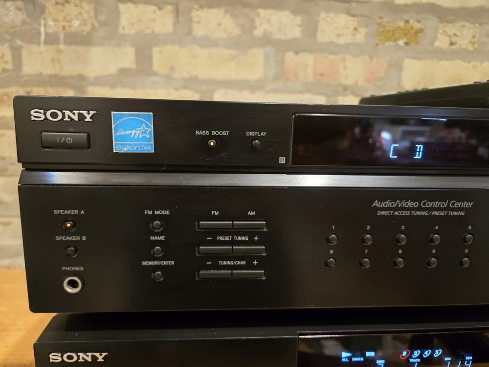 sony cd / usb stereo system with remote Serviced Fully Functional