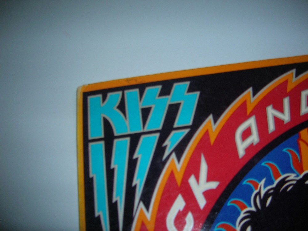 KISS LP ROCK N ROLL OVER LP 1976 W/INSERTS STICKER &ORDER FORM AUCOIN