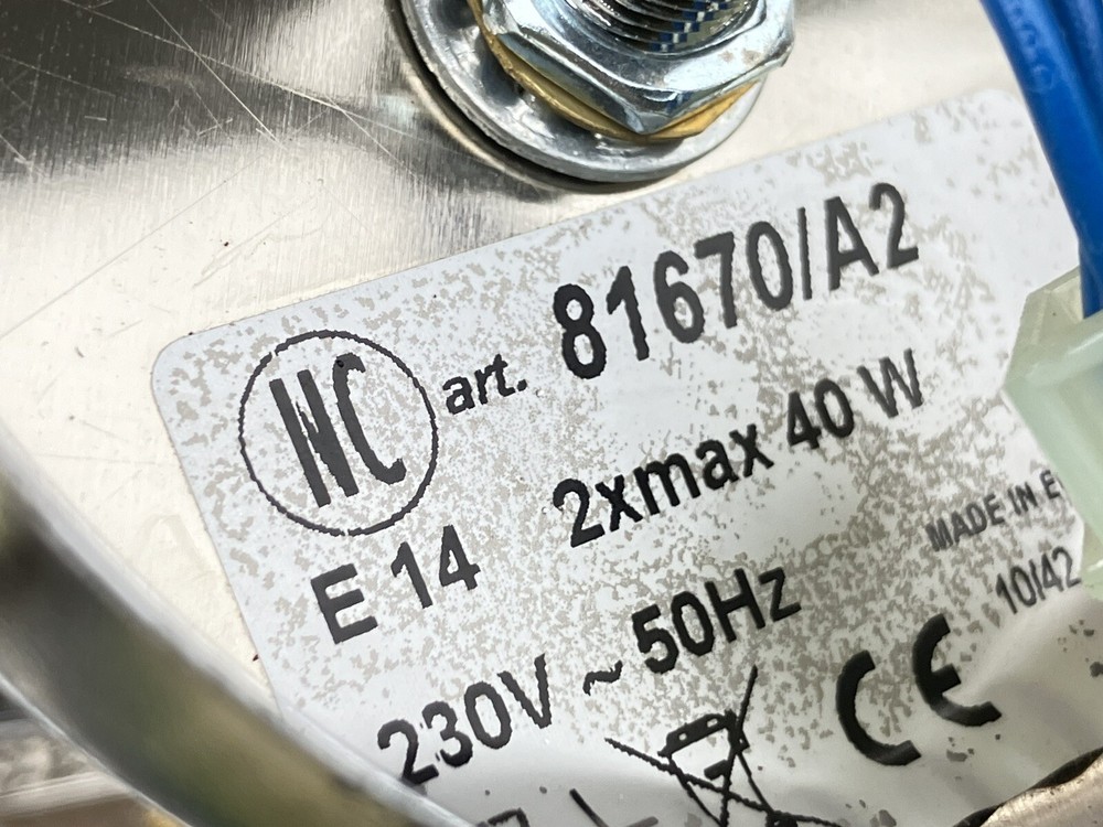 Chrome Adjustable Picture Light