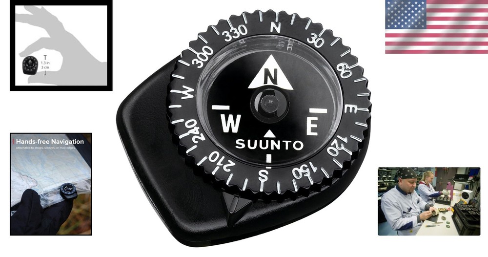 Multifunctional Compass, Northern Hemisphere, Compact Waterproof Navigation Coma