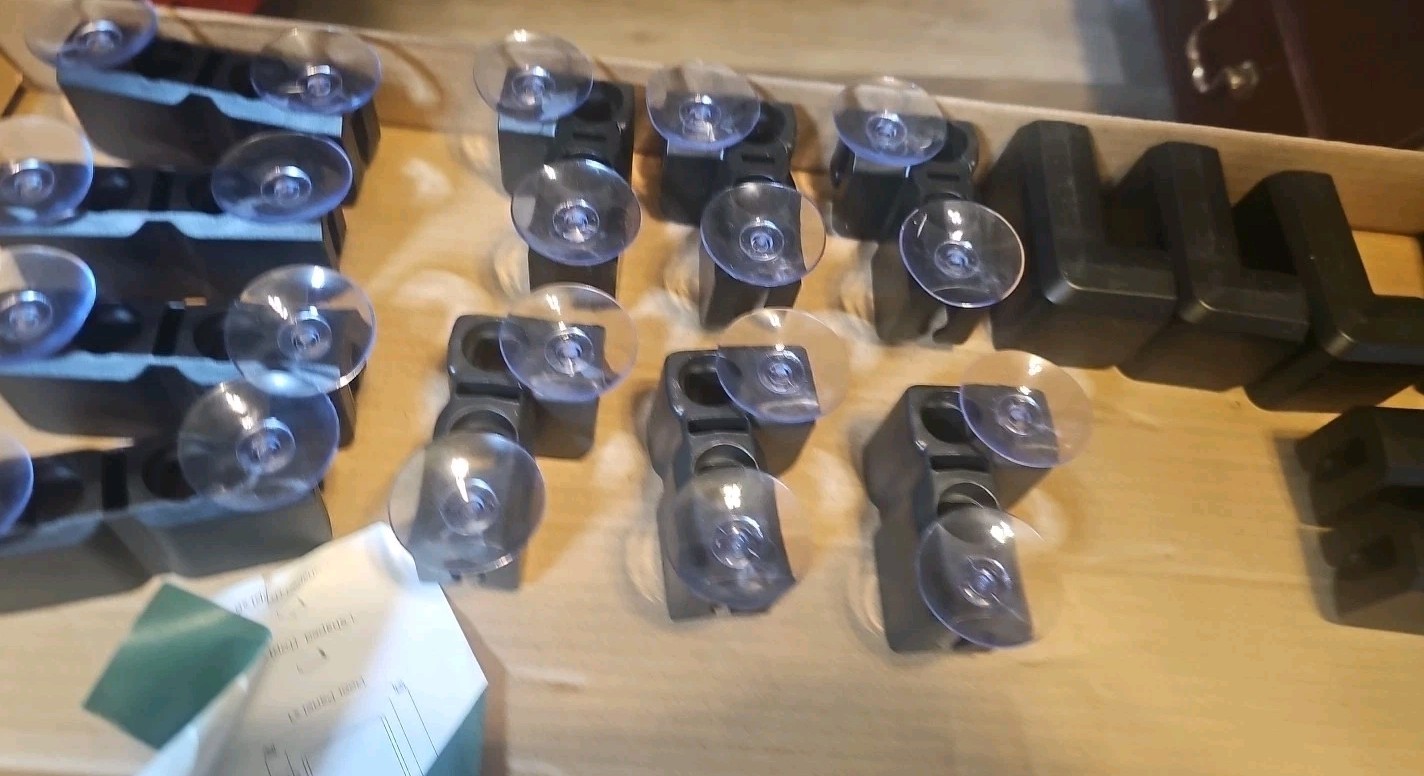 FXW Auraspace~14 PACK~35” Clear Acrylic Dog Playpen PCS Indoor Pet Pen Black~NEW