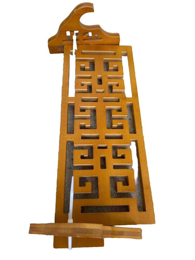 Classical Sword Holder Wall Mount Bamboo Samurai Sword 🗡️Rack Hanger Display