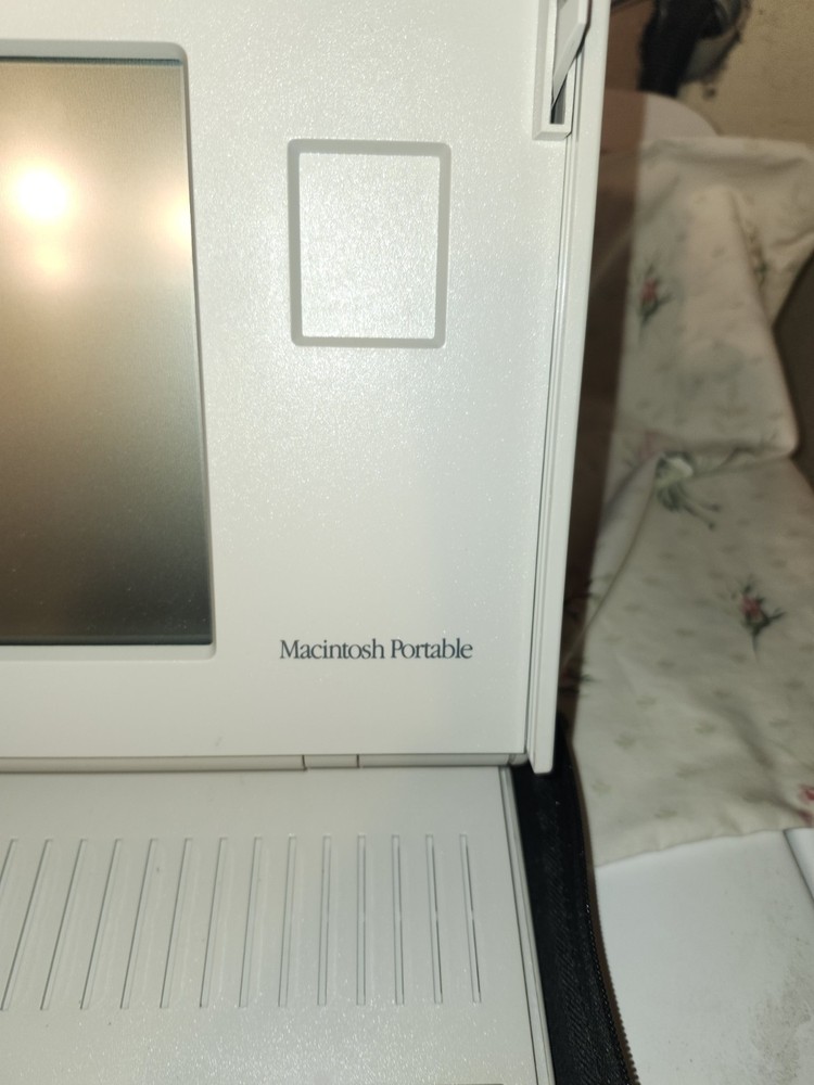 Apple Macintosh Portable Computer Carrying Case Vintage