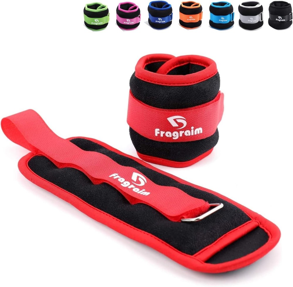 1 Pair Adjustable Ankle Weights for Physical Therapy & Strength - All Sizes