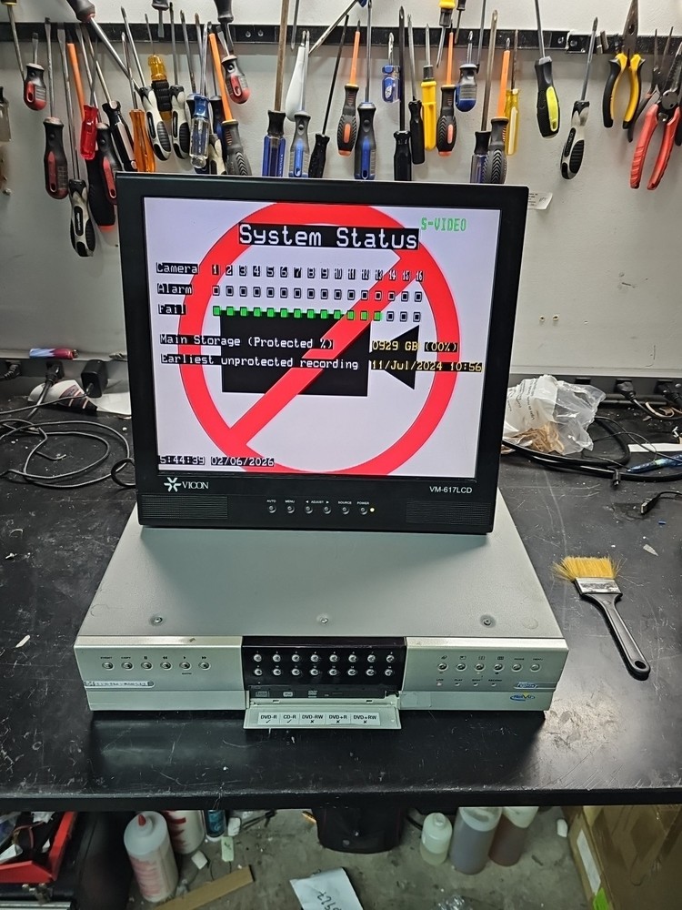 Dedicated Micros Digital Sprite 2 NetVu Connected Model DS2A 16DVD 1TB CCTV