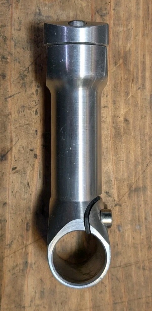 Vintage IBOC Threadless Aluminum Stem 115mm Silver