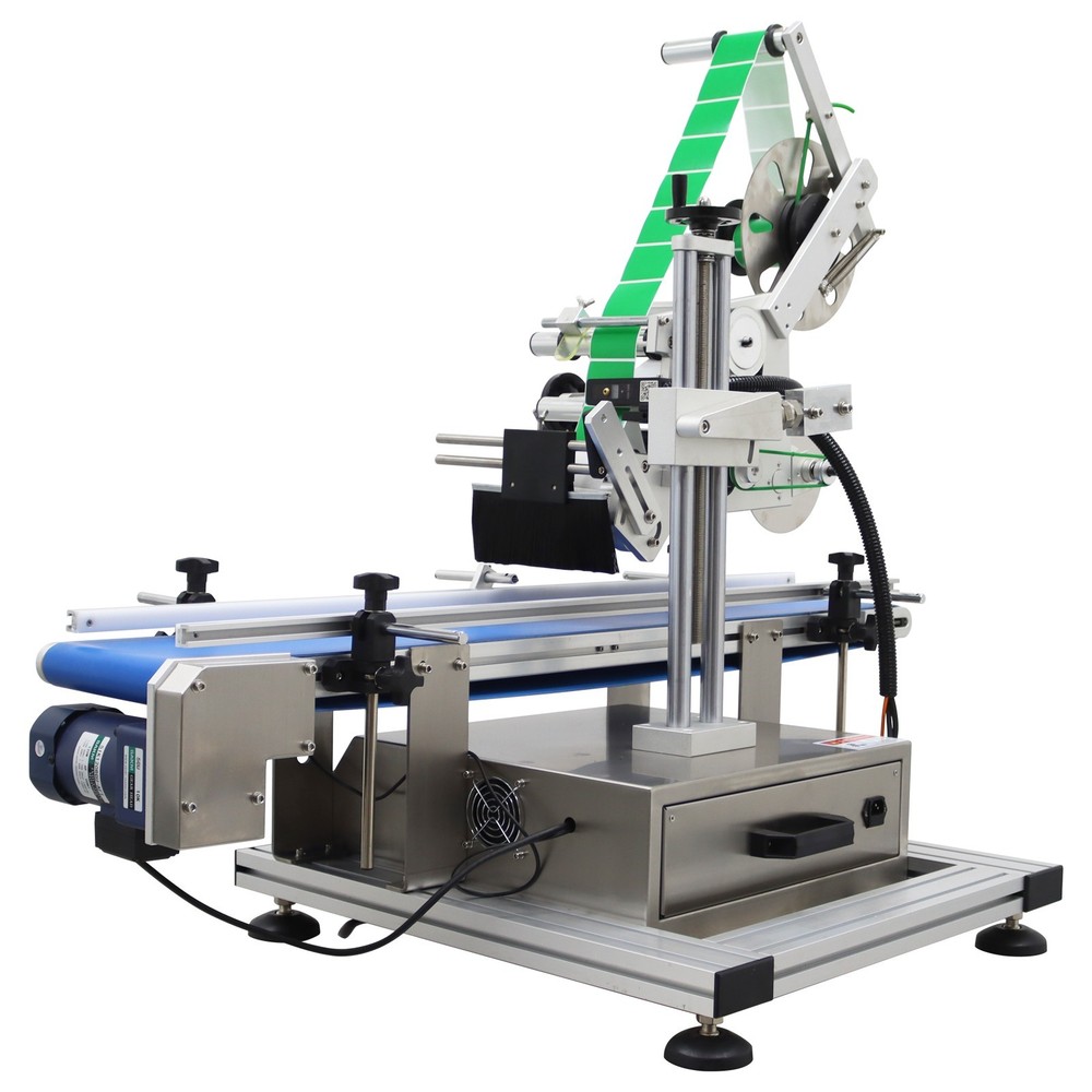 Automatic Flat Surface Labeling Machine for Clear Label & Full Labels 900W 110V