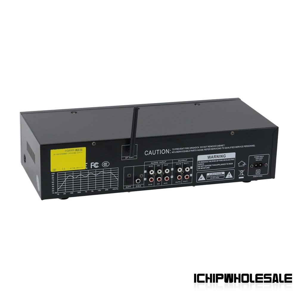 EQ8000 EQ Equalizer BT5.4 Optical Fiber Coaxial Digital Audio Decoder Processor