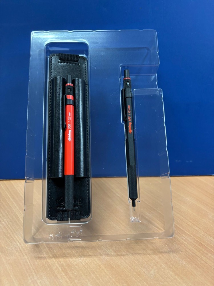 Rotring Drafting Mechanical Pencil Gift Set +500 Red SP Set Rotring