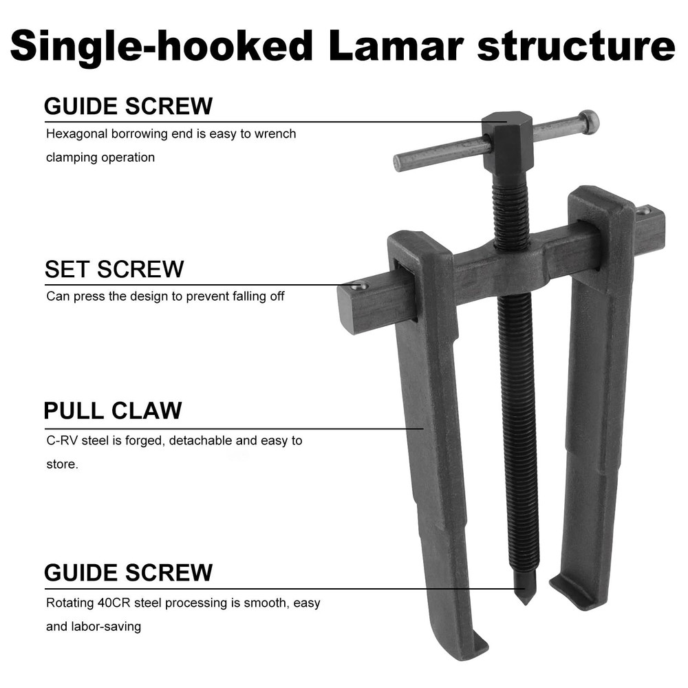 OriGlam Two Jaws Bearing Puller/Remover, Adjustable Jaw Puller Tool,...