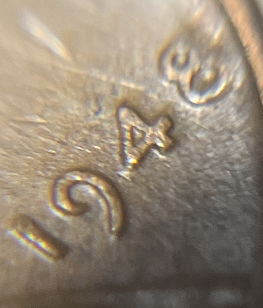 1948 Penny Error Slight Doubling In Date DDO Date Error