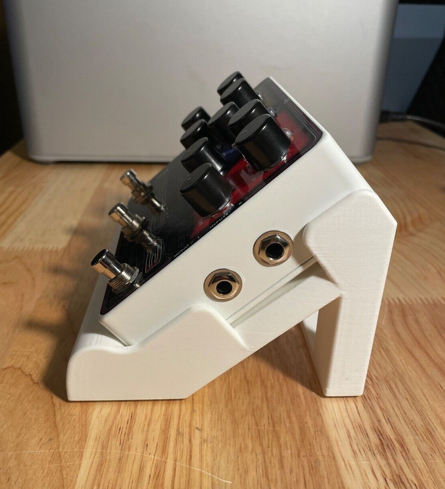 Electro-Harmonix Large Pedal Desktop Stand - 3d Printed - White - Epitome