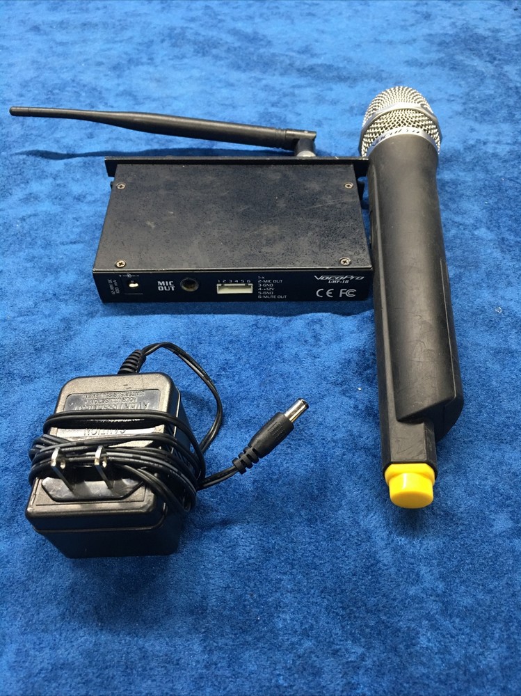 Vocopro UHF18 Wireless Crystal Microphone Sys