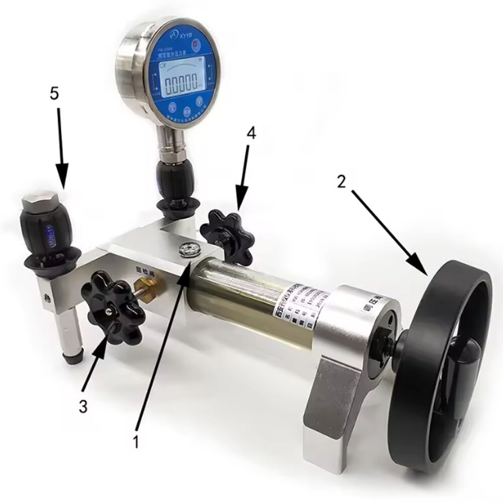 700bar portable pressure calibration pump