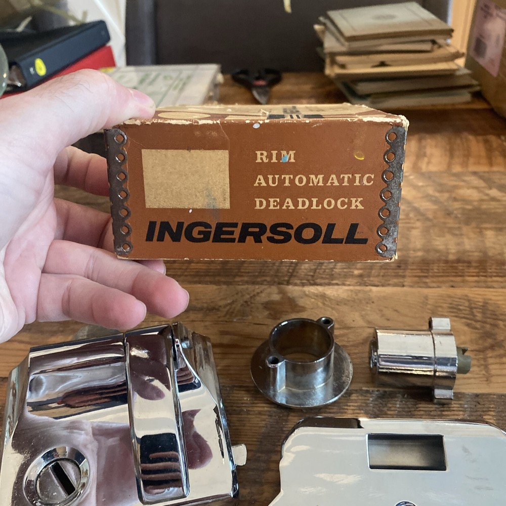Ingersoll Rim Auto Deadlock Chrome